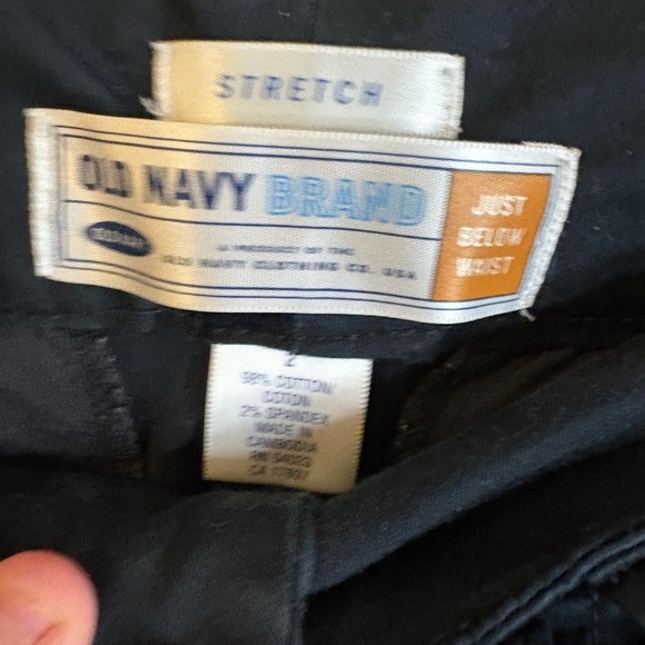 Old Navy Black Stretch Pants - Picture 2 of 3